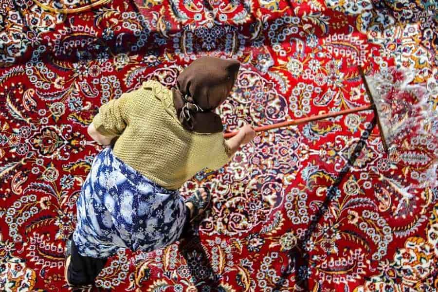 قالیشویی برای عید 1401