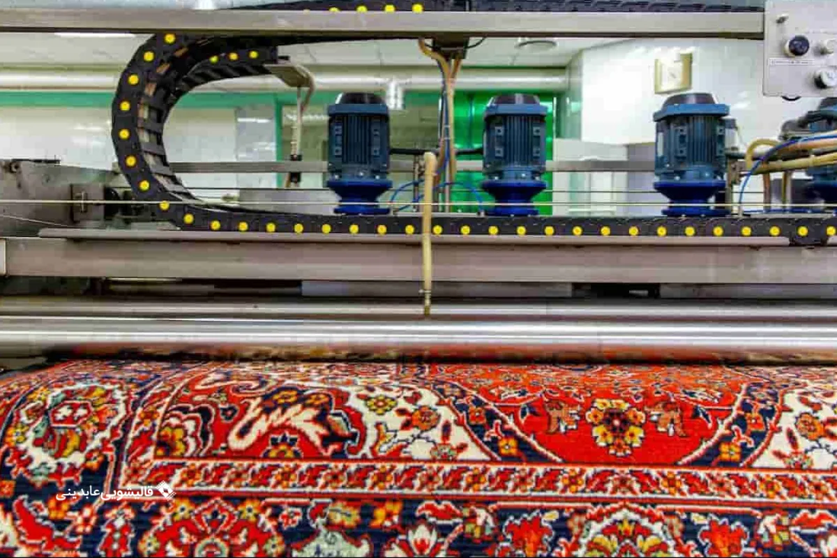 دستگاه‌های صنعتی در قالیشویی