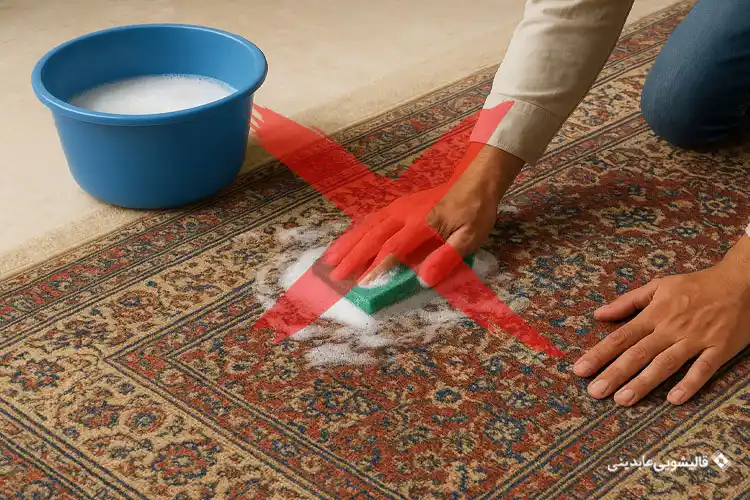 ۱۰ اشتباه رایج در شستن فرش که عمر آن را کوتاه میکند