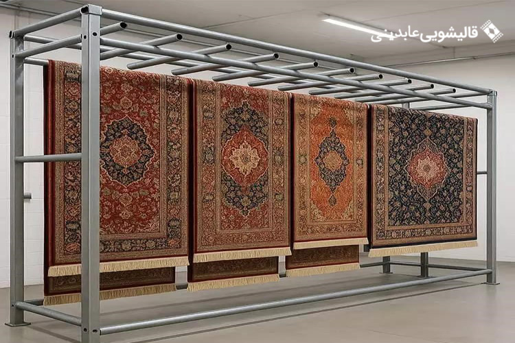 نقش گرمخانه برای خشک کردن فرش در قالیشویی های معتبر